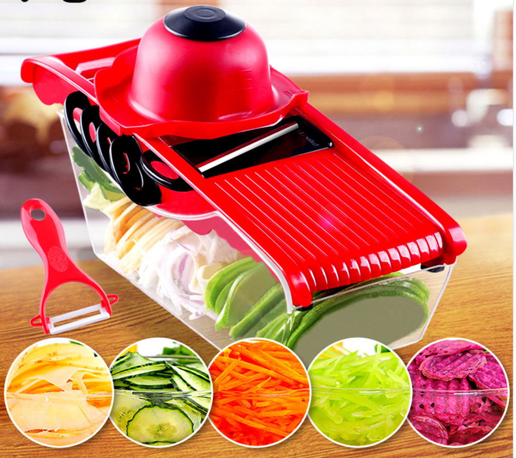 Multifunction Kitchen 6 Blades Slicer